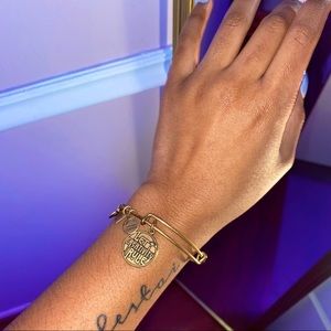 Alex and Ani “Let Creativity Rule” Gold Bracelet